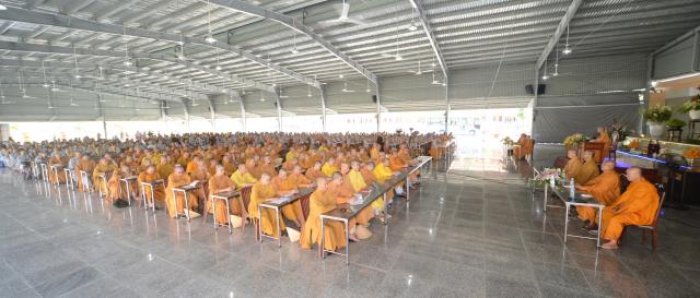 Hòa thượng Thích Trí Quảng thuyết giảng tại Học viện Phật giáo Việt Nam tại TP. HCM