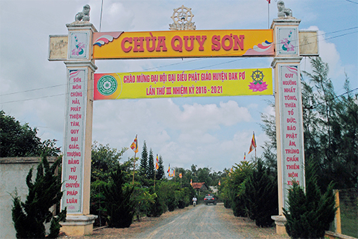 Gia Lai: Đại Hội Đại Biểu Phật giáo Huyện Đăkpơ lần thứ 3, nhiệm k ỳ 2016-2021