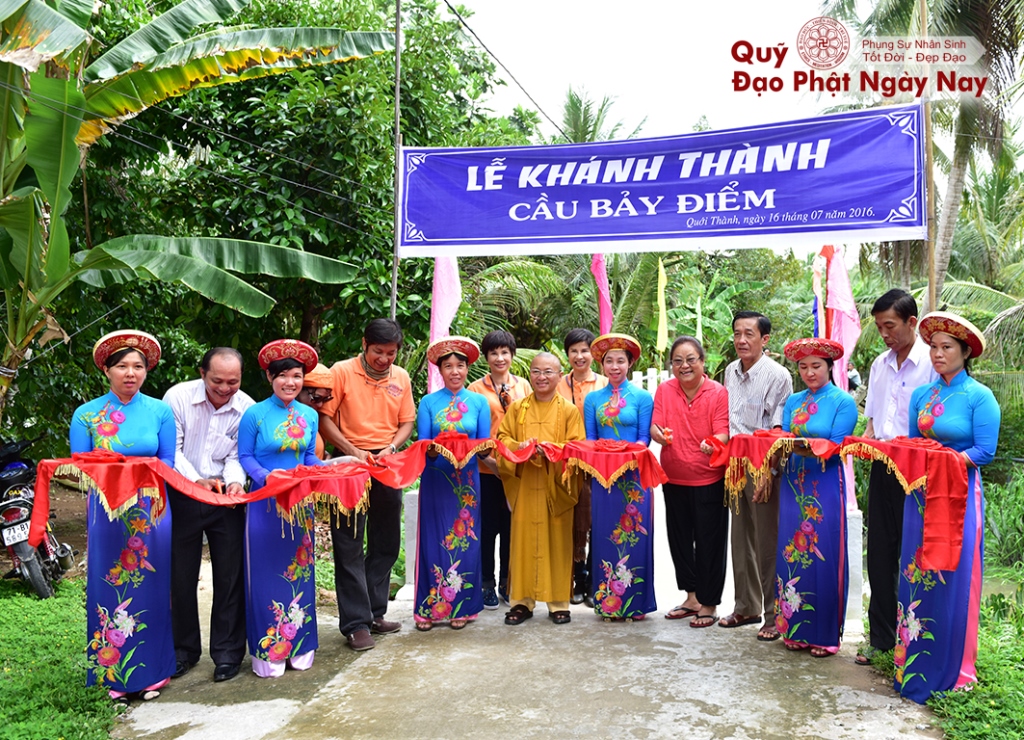 Quỹ Đạo Phật Ngày Nay - Tổng Kết Chương Trình Khánh Thành Cầu Và Trao Quà Tại Bến Tre T7/2016 (C72b)