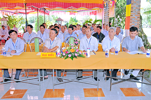 Gia Lai: Đại Hội Đại Biểu Phật giáo Huyện Đăkpơ lần thứ 3, nhiệm k ỳ 2016-2021