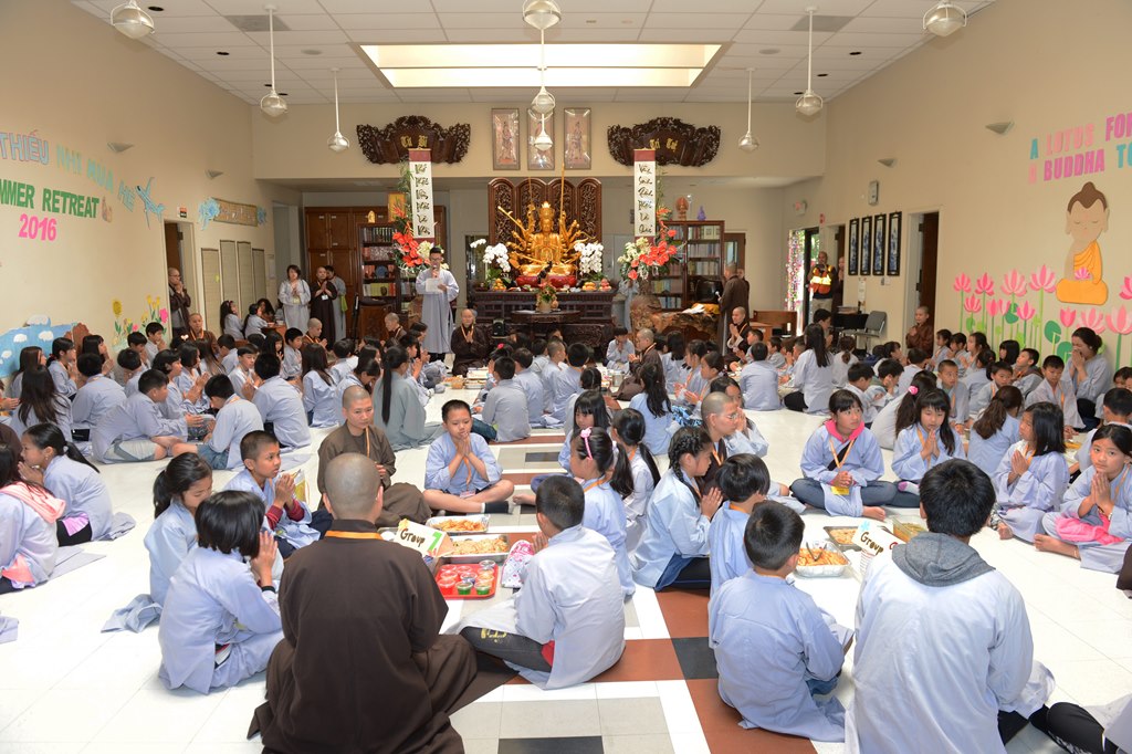 Hoa Kỳ : Chùa Đức Viên San Jose tổ chức khóa tu thiếu nhi mùa hè 2016