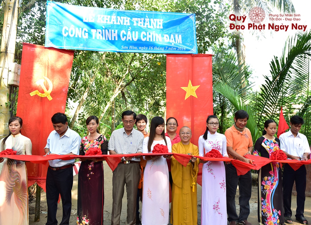 Quỹ Đạo Phật Ngày Nay - Tổng Kết Chương Trình Khánh Thành Cầu Và Trao Quà Tại Bến Tre T7/2016 (C72b)