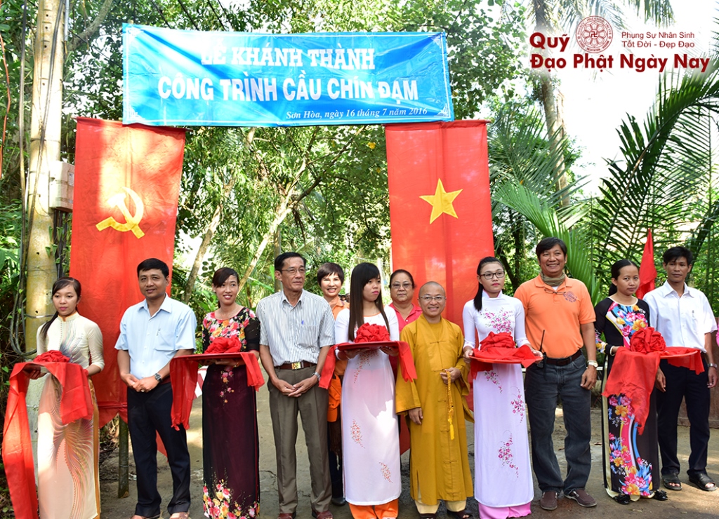 Quỹ Đạo Phật Ngày Nay - Tổng Kết Chương Trình Khánh Thành Cầu Và Trao Quà Tại Bến Tre T7/2016 (C72b)