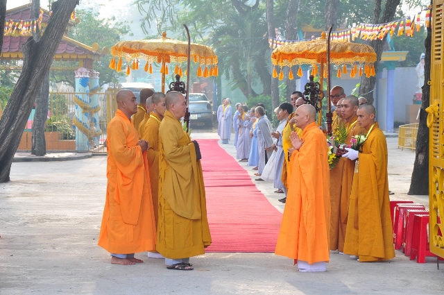 Hòa thượng Thích Trí Quảng quang lâm Tổ đình Linh Nguyên