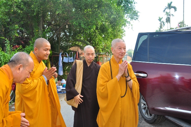 Hòa thượng Thích Trí Quảng quang lâm Tổ đình Linh Nguyên