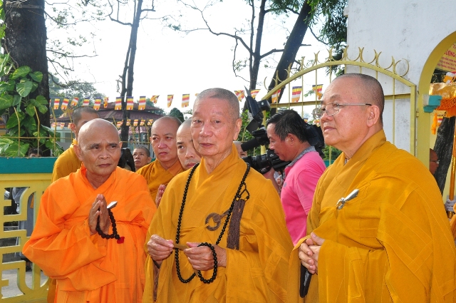Hòa thượng Thích Trí Quảng quang lâm Tổ đình Linh Nguyên