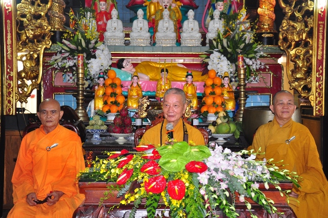 Hòa thượng Thích Trí Quảng quang lâm Tổ đình Linh Nguyên