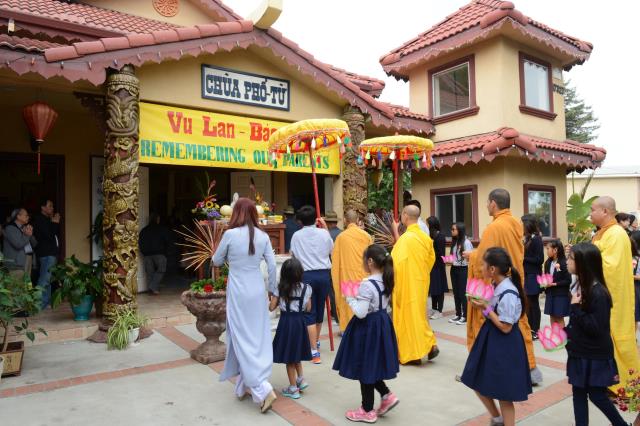 Chùa Phổ Từ,Hayward (California) tổ chức Đại lễ Vu Lan 2016 (PL 2560)
