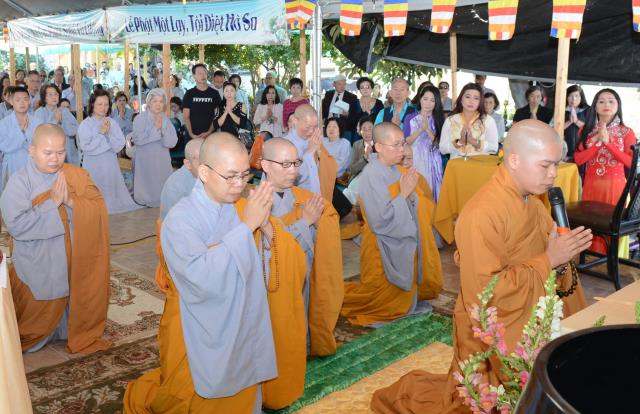 Tu viện Huyền Không,San Jose (Hoa Kỳ) tổ chức Đại lễ Vu lan năm 2016