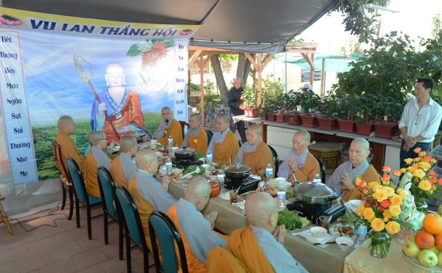 Tu viện Huyền Không,San Jose (Hoa Kỳ) tổ chức Đại lễ Vu lan năm 2016