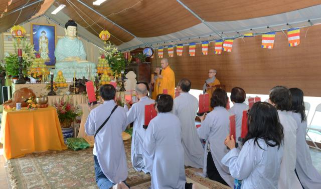 Tu viện Huyền Không,San Jose (Hoa Kỳ) tổ chức Đại lễ Vu lan năm 2016