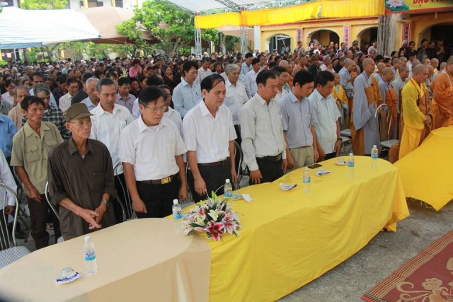 Thái Bình: Trường hạ Nguyệt tạ pháp an cư kiết hạ