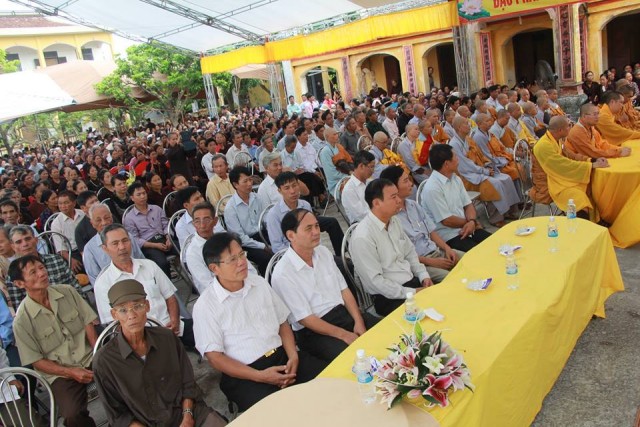 Thái Bình: Trường hạ Nguyệt tạ pháp an cư kiết hạ