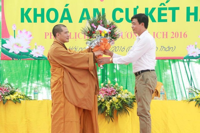 Thái Bình: Trường hạ Nguyệt tạ pháp an cư kiết hạ