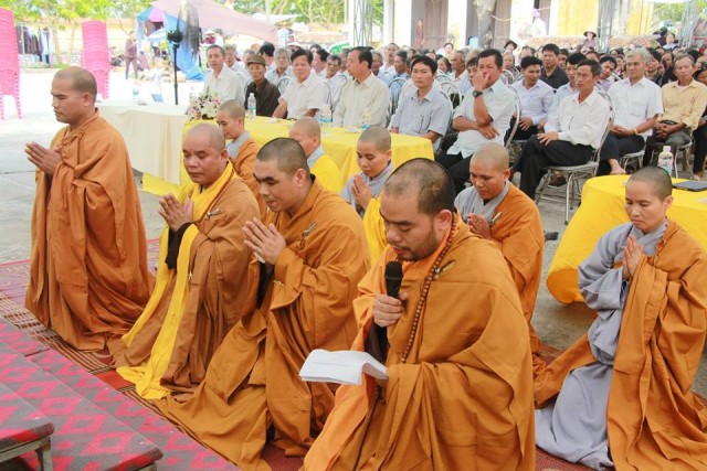 Thái Bình: Trường hạ Nguyệt tạ pháp an cư kiết hạ