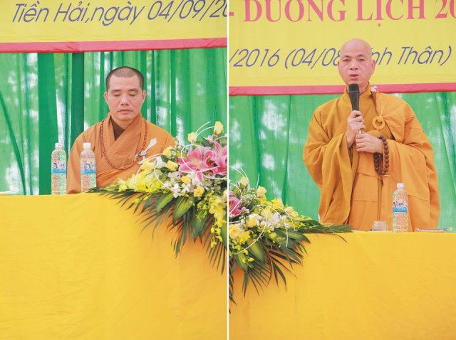 Thái Bình: Trường hạ Nguyệt tạ pháp an cư kiết hạ