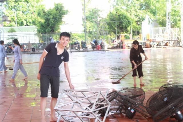 Thái Bình: Công tác chuẩn bị Đại lễ Vu Lan tại chùa Từ Xuyên