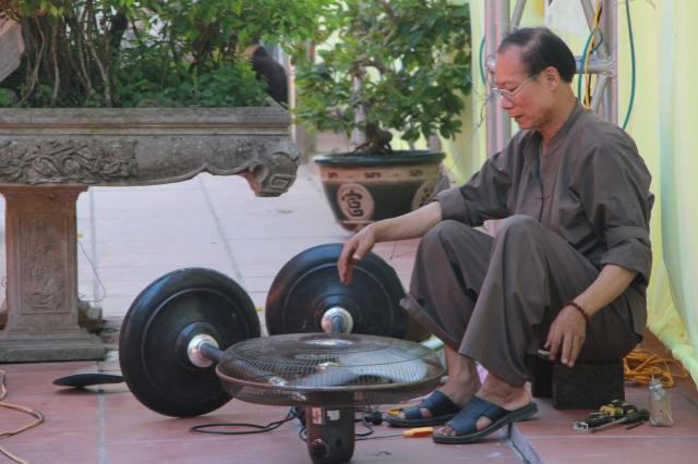 Thái Bình: Công tác chuẩn bị Đại lễ Vu Lan tại chùa Từ Xuyên