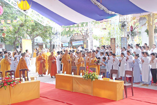Khánh Hòa:Giáo đoàn III: Lễ khai mạc Đại lễ Vu lan hiếu hạnh