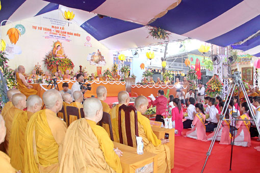 Khánh Hòa:Giáo đoàn III: Lễ khai mạc Đại lễ Vu lan hiếu hạnh