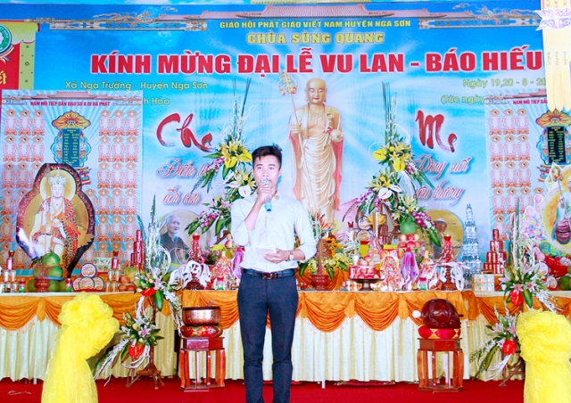Nga Sơn: Pháp hội Vu Lan Báo hiếu - PL.2560 tại Chùa Sùng Quang