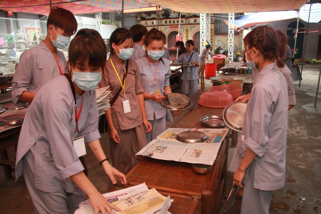 Thái Bình: Nhiều cảm xúc trong ngày tu thứ hai tại chùa Từ Xuyên