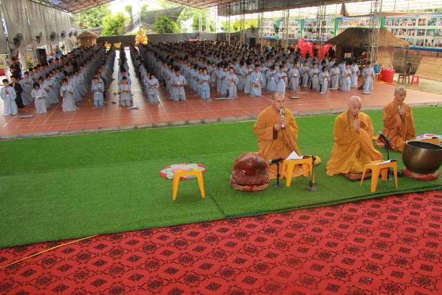 Thái Bình: Nhiều cảm xúc trong ngày tu thứ hai tại chùa Từ Xuyên