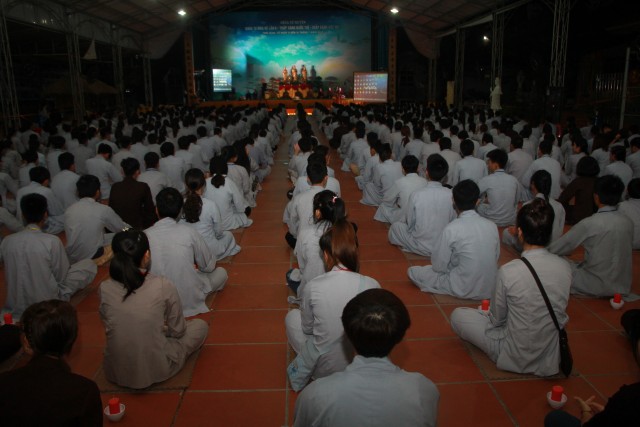 Thái Bình: Nhiều cảm xúc trong ngày tu thứ hai tại chùa Từ Xuyên