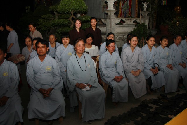 Thái Bình: Nhiều cảm xúc trong ngày tu thứ hai tại chùa Từ Xuyên