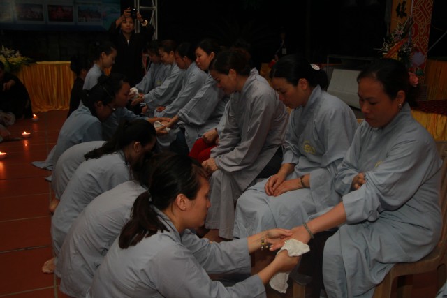 Thái Bình: Nhiều cảm xúc trong ngày tu thứ hai tại chùa Từ Xuyên