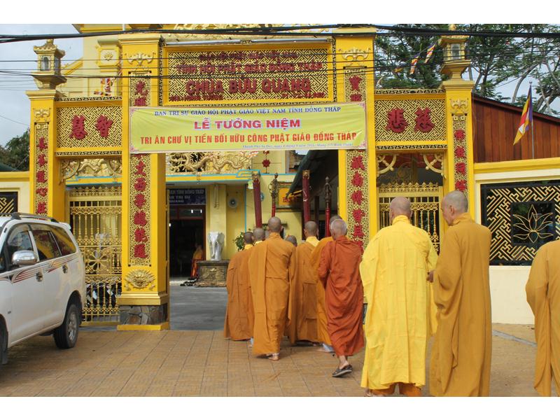 Đồng Tháp: Lễ Tưởng Niệm Tri Ân Chư Tiền Bối Hữu Công Phật Giáo Đồng Tháp
