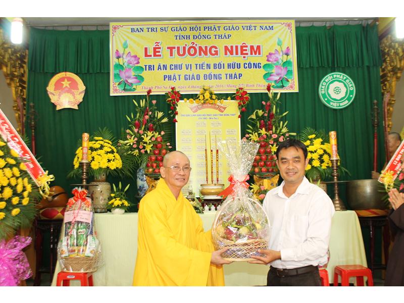 Đồng Tháp: Lễ Tưởng Niệm Tri Ân Chư Tiền Bối Hữu Công Phật Giáo Đồng Tháp