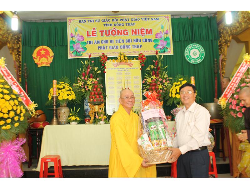 Đồng Tháp: Lễ Tưởng Niệm Tri Ân Chư Tiền Bối Hữu Công Phật Giáo Đồng Tháp