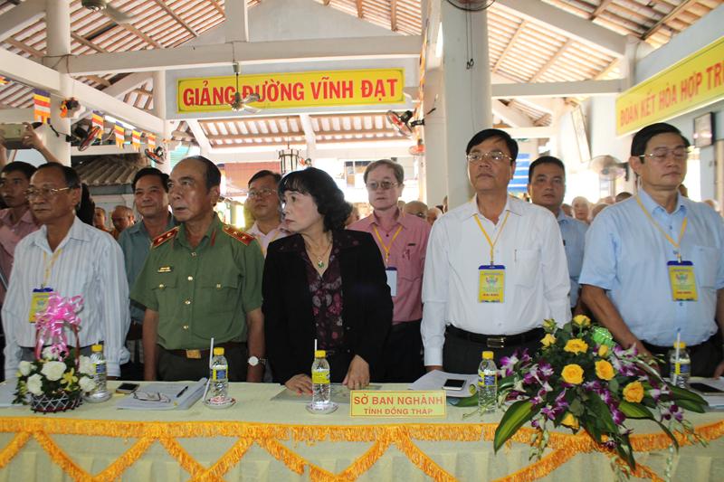 Đồng Tháp: Đại Lễ Kỷ Niệm 35 Năm Thành Lập Giáo Hội Phật Giáo Việt Nam