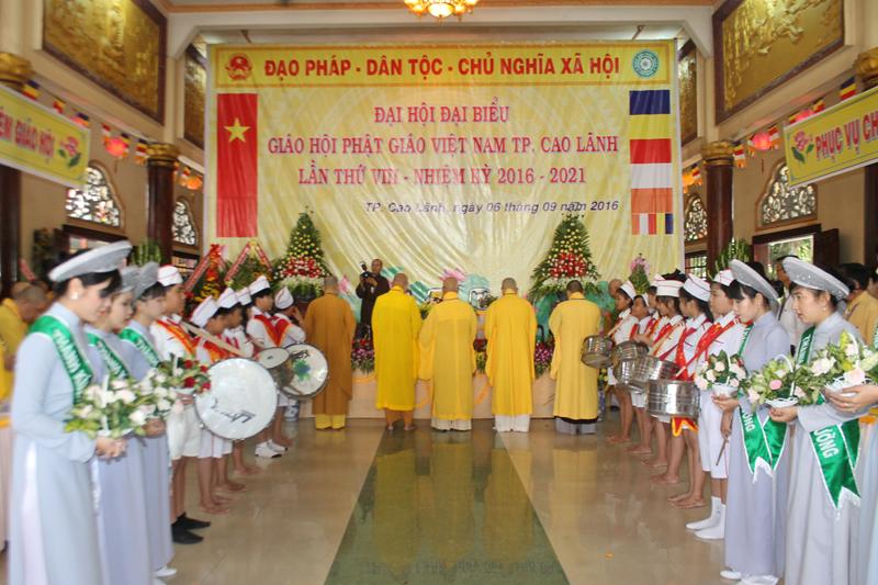 PG Đồng Tháp: Đại hội đại biểu Phật giáo Thành Phố Cao lãnh