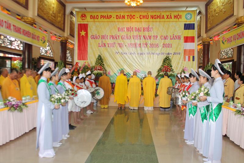 PG Đồng Tháp: Đại hội đại biểu Phật giáo Thành Phố Cao lãnh