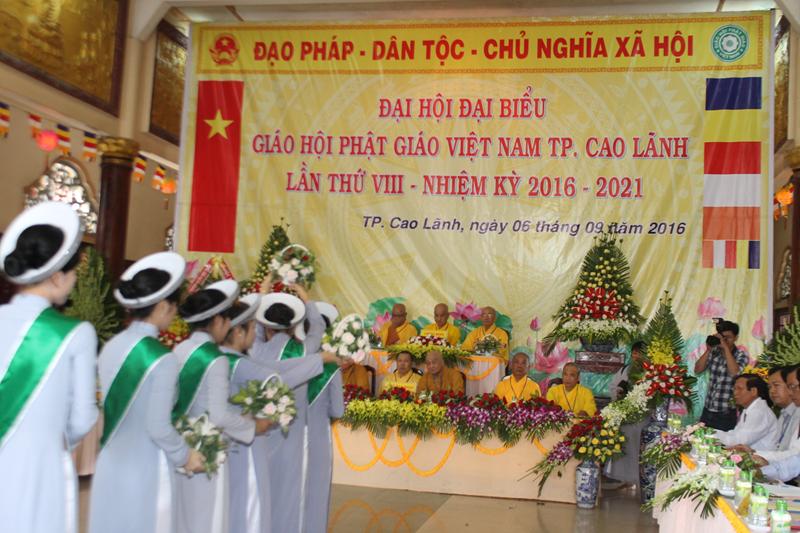 PG Đồng Tháp: Đại hội đại biểu Phật giáo Thành Phố Cao lãnh
