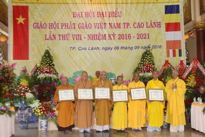 PG Đồng Tháp: Đại hội đại biểu Phật giáo Thành Phố Cao lãnh
