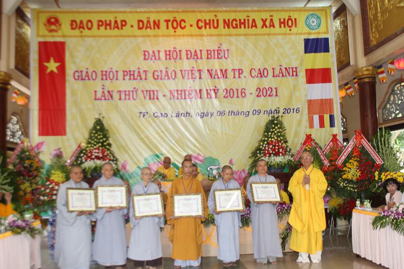 PG Đồng Tháp: Đại hội đại biểu Phật giáo Thành Phố Cao lãnh