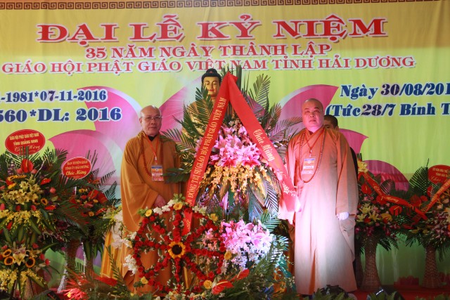 Hải Dương: Tổ chức Đại lễ Kỷ niệm 35 năm Thành lập GHPGVN