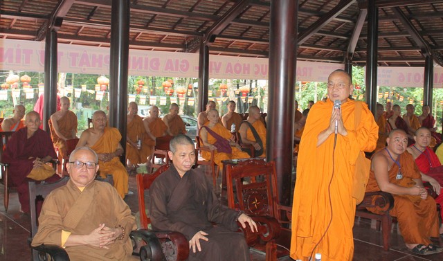 Đồng Nai: Ban tôn giáo tỉnh thăm trường hạ Phật giáo Nam tông