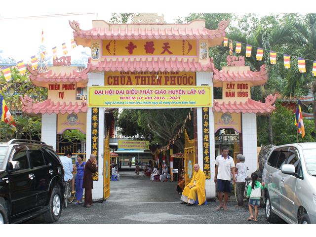 Đồng Tháp: Đại hội đại biểu Phật giáo huyện Lấp Vò