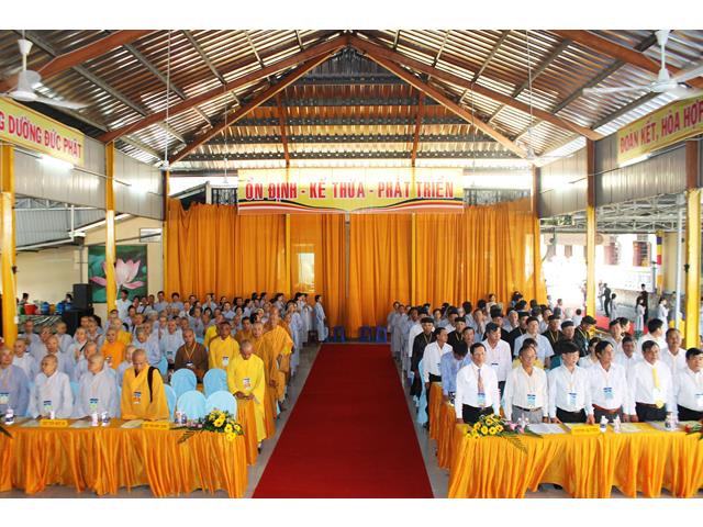 Đồng Tháp: Đại hội đại biểu Phật giáo huyện Lấp Vò