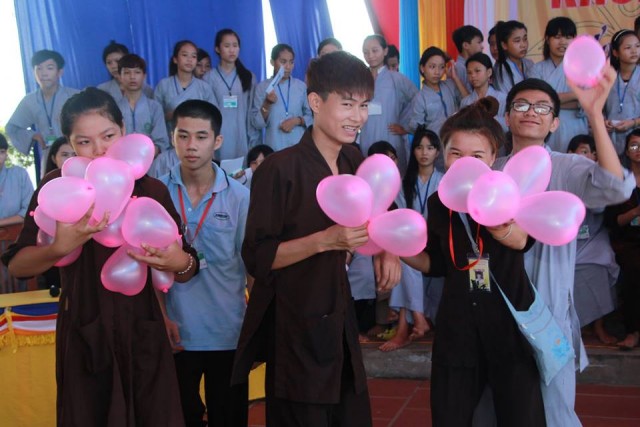 Thái Bình: Chùm ảnh khóa tu mùa hè tại chùa Hoằng Văn