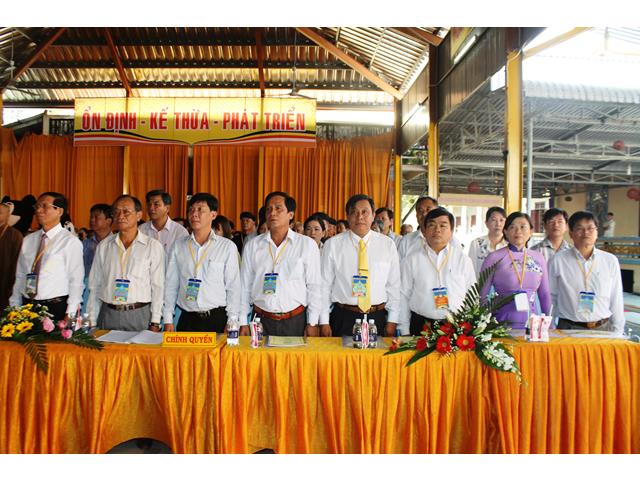 Đồng Tháp: Đại hội đại biểu Phật giáo huyện Lấp Vò