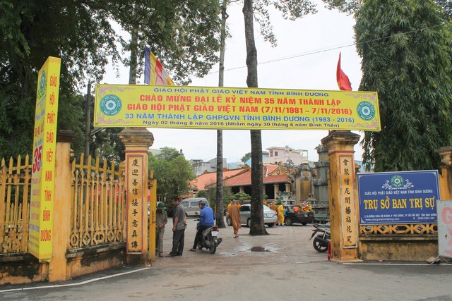 Bình Dương:  Long trọng tổ chức lễ kỷ niệm 35 năm thành lập GHPGVN
