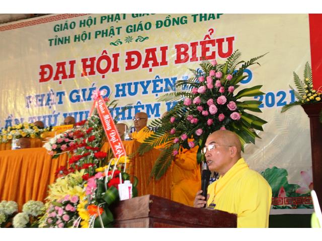 Đồng Tháp: Đại hội đại biểu Phật giáo huyện Lấp Vò