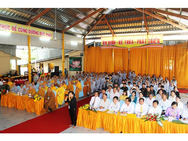 Đồng Tháp: Đại hội đại biểu Phật giáo huyện Lấp Vò