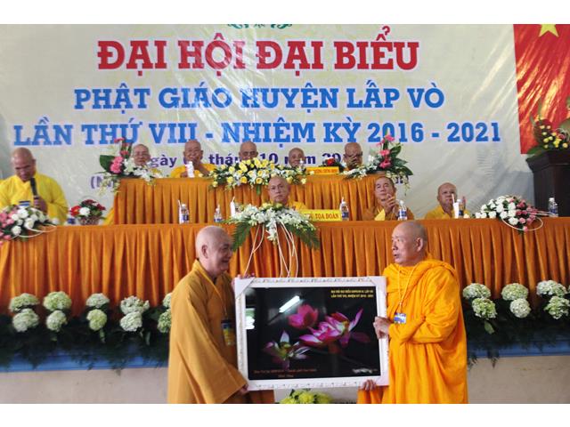 Đồng Tháp: Đại hội đại biểu Phật giáo huyện Lấp Vò