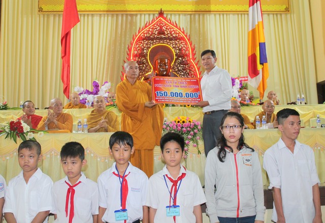 Bình Dương:  Long trọng tổ chức lễ kỷ niệm 35 năm thành lập GHPGVN